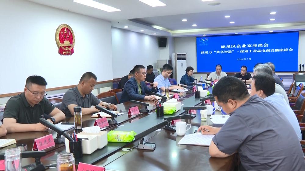 鲁永飞主持召开企业家座谈会暨聚力“共享智造”...